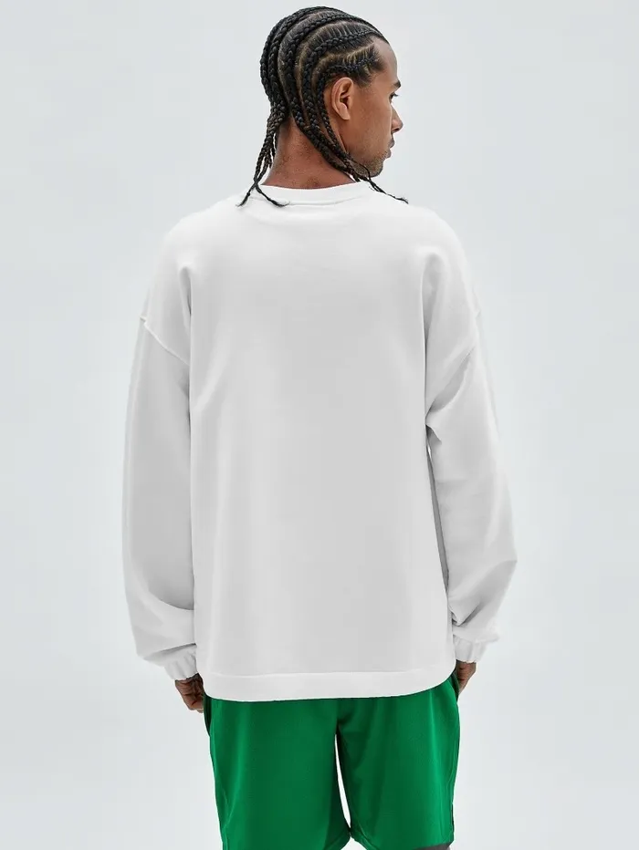 Hoodies and Sweaters GUESS Men GUESS Originals Drawstring Sweatshirt Pure White Hoodies and Sweaters GUESS Men GUESS Originals Drawstring Sweatshirt Pure White