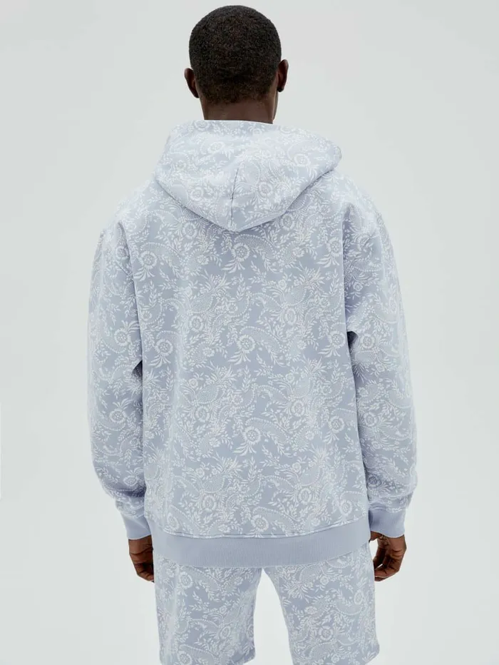 Hoodies and Sweaters Men GUESS Originals Bandana Hoodie Sonic Pearl Multi GUESS Hoodies and Sweaters Men GUESS Originals Bandana Hoodie Sonic Pearl Multi GUESS