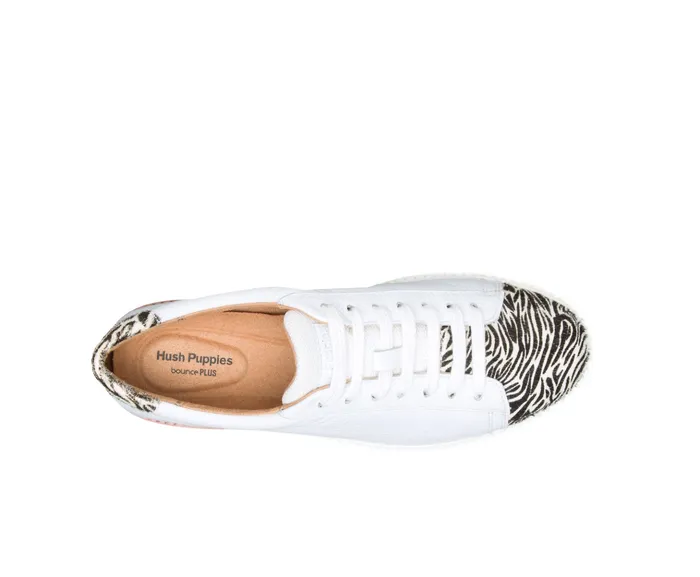 Hush Puppies Sabine Sneaker White Leatherzebra Women Sneakers Hush Puppies Sabine Sneaker White Leatherzebra Women Sneakers