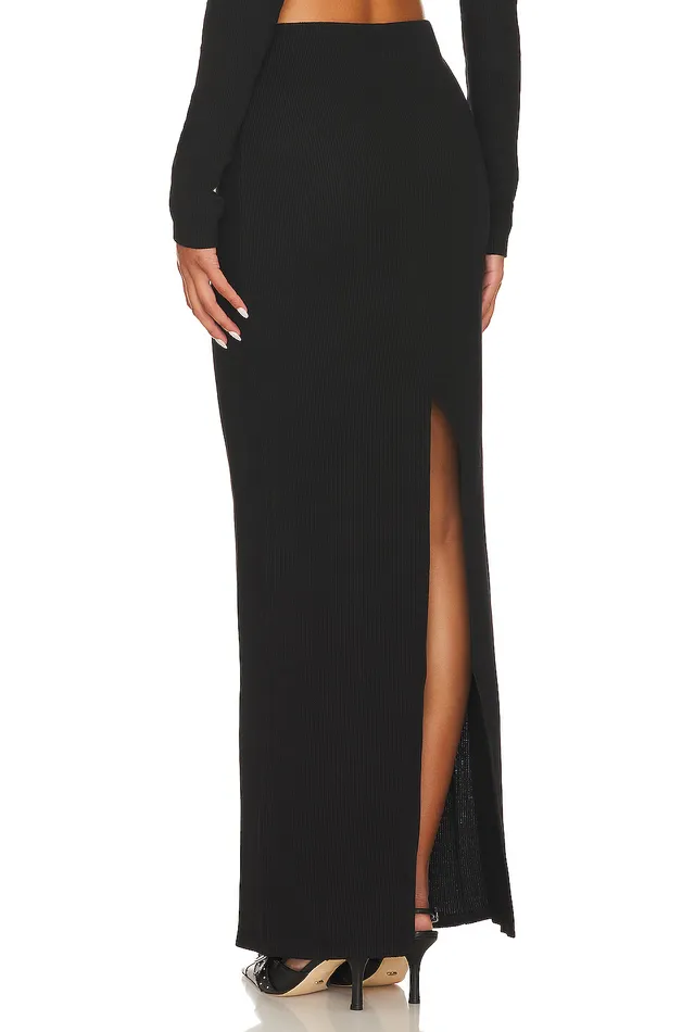 Idina Maxi Skirt Black Women Lovers and Friends Skirts Idina Maxi Skirt Black Women Lovers and Friends Skirts