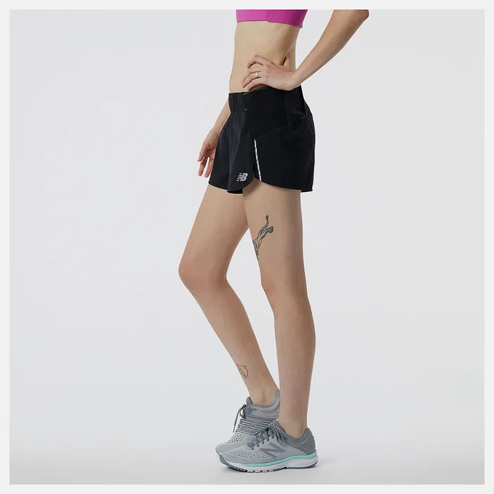 Impact Run 3in Short BLACK Shorts New Balance Women Impact Run 3in Short BLACK Shorts New Balance Women