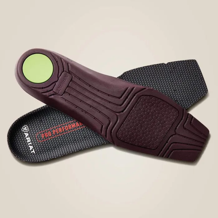 Insoles Men Ariat Men039s Pro Performance Wide Square Toe Insole Multi