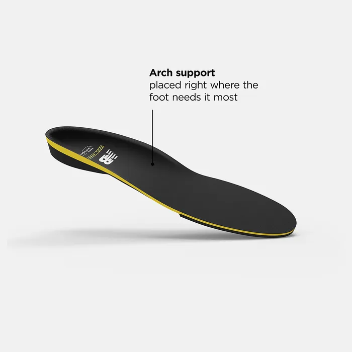 Insoles New Balance MenWomen Sport High Impact Insole Black with Atomic Yellow Insoles New Balance MenWomen Sport High Impact Insole Black with Atomic Yellow