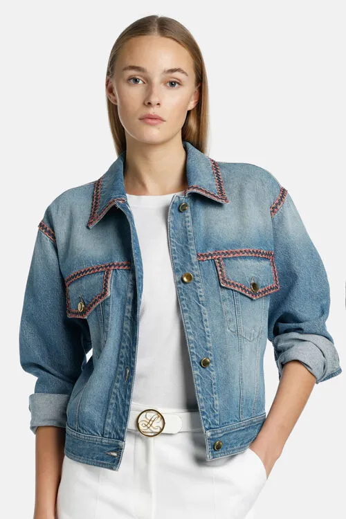 Jackets and Blazers Luisa Spagnoli Women Vignale Vignale Avio Blue