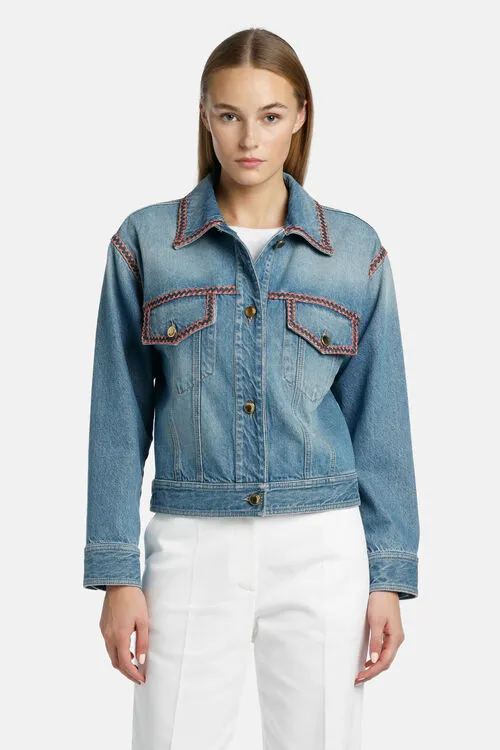 Jackets and Blazers Luisa Spagnoli Women Vignale Vignale Avio Blue Jackets and Blazers Luisa Spagnoli Women Vignale Vignale Avio Blue
