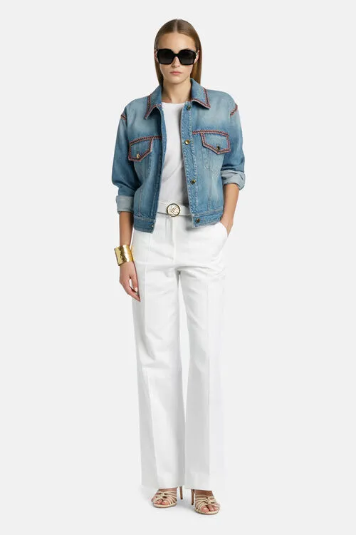 Jackets and Blazers Luisa Spagnoli Women Vignale Vignale Avio Blue Jackets and Blazers Luisa Spagnoli Women Vignale Vignale Avio Blue