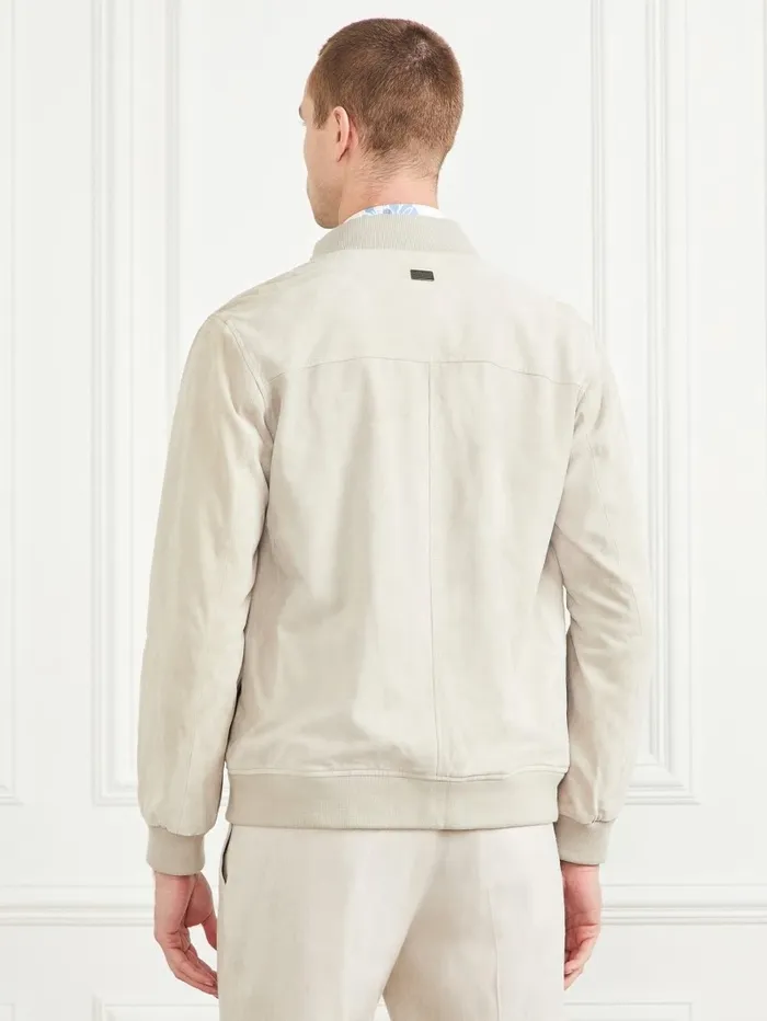 Jackets and Coats GUESS Men Suede Leather Flight Jacket Quicksand Jackets and Coats GUESS Men Suede Leather Flight Jacket Quicksand