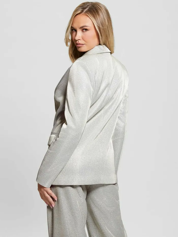 Jackets and Coats GUESS Women Adriana DoubleBreasted Blazer Champagne Jackets and Coats GUESS Women Adriana DoubleBreasted Blazer Champagne