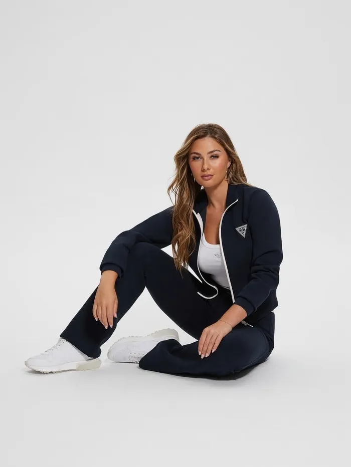 Jackets and Coats GUESS Women Eco Ann FullZip Scuba Sweatshirt Daring Ocean Jackets and Coats GUESS Women Eco Ann FullZip Scuba Sweatshirt Daring Ocean