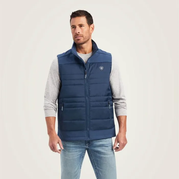 Jackets and Vests Men Ariat Elevation Insulated Vest Steely