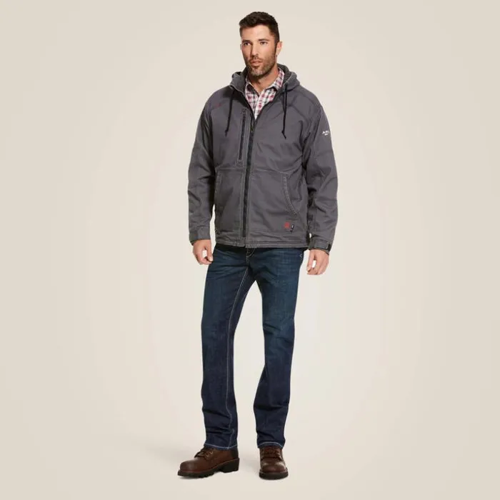 Jackets and Vests Men Ariat FR DuraLight Stretch Canvas Jacket Iron Gray Jackets and Vests Men Ariat FR DuraLight Stretch Canvas Jacket Iron Gray