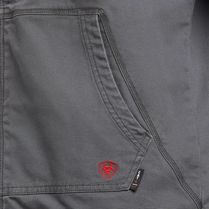 Jackets and Vests Men Ariat FR DuraLight Stretch Canvas Jacket Iron Gray Jackets and Vests Men Ariat FR DuraLight Stretch Canvas Jacket Iron Gray