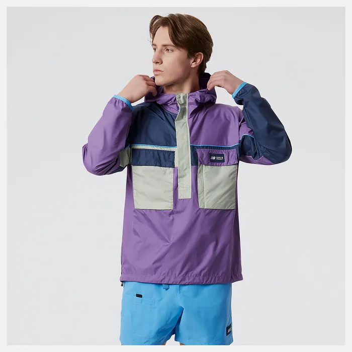Jackets and Vests New Balance Men Parks Project x New Balance Packable Anorak Jacket SOUR GRAPE Jackets and Vests New Balance Men Parks Project x New Balance Packable Anorak Jacket SOUR GRAPE