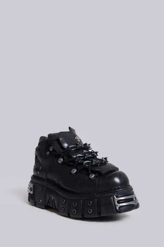 Jaded London Accessories Men Scythe Tower Boots Black