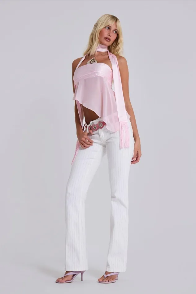 Jaded London Corsets Women Regina Corset Top In Pink Pink