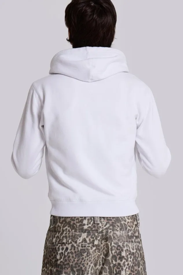 Jaded London Hoodies and Sweatshirts Men Mother Hoodie White