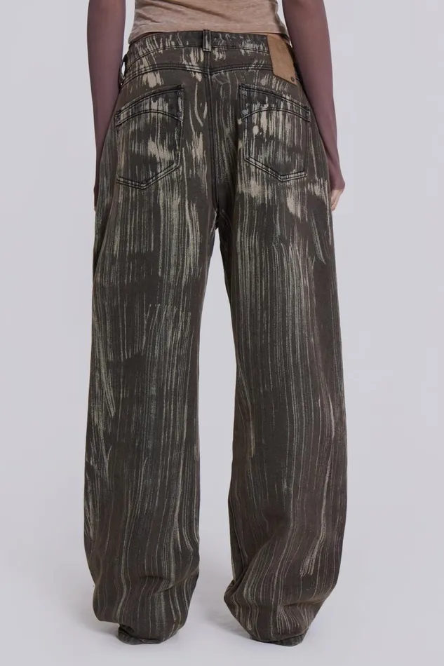 Jaded London Jeans Women Jana Stripe Jeans Blue