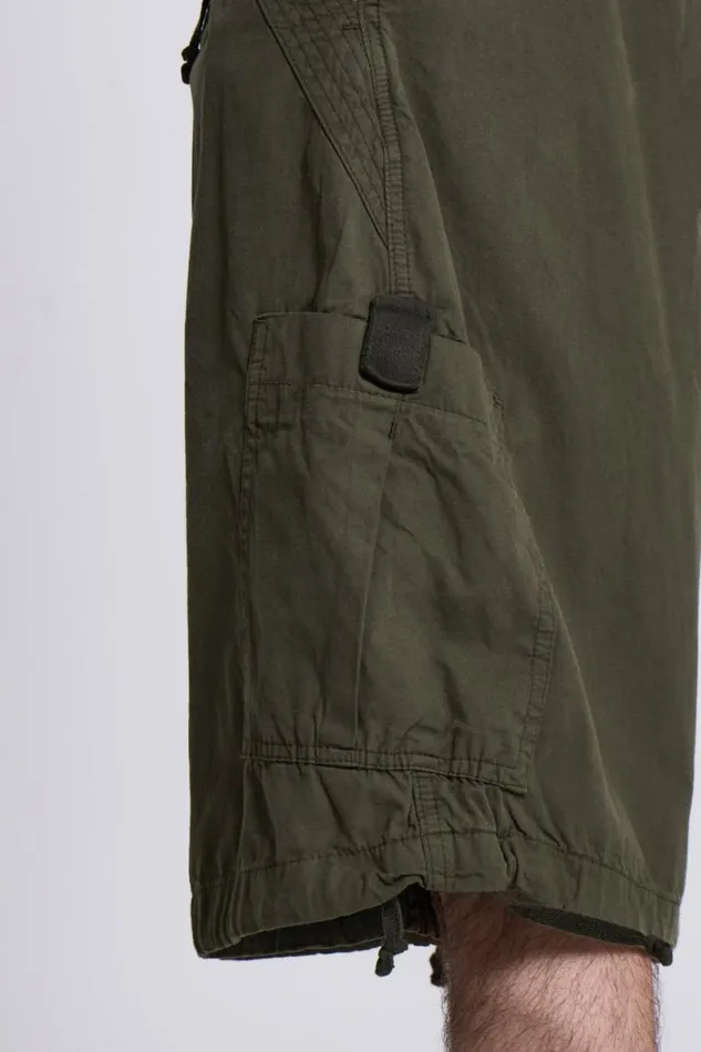 Jaded London Parachute Pants Women Khaki Parachute Cargo Shorts Khaki