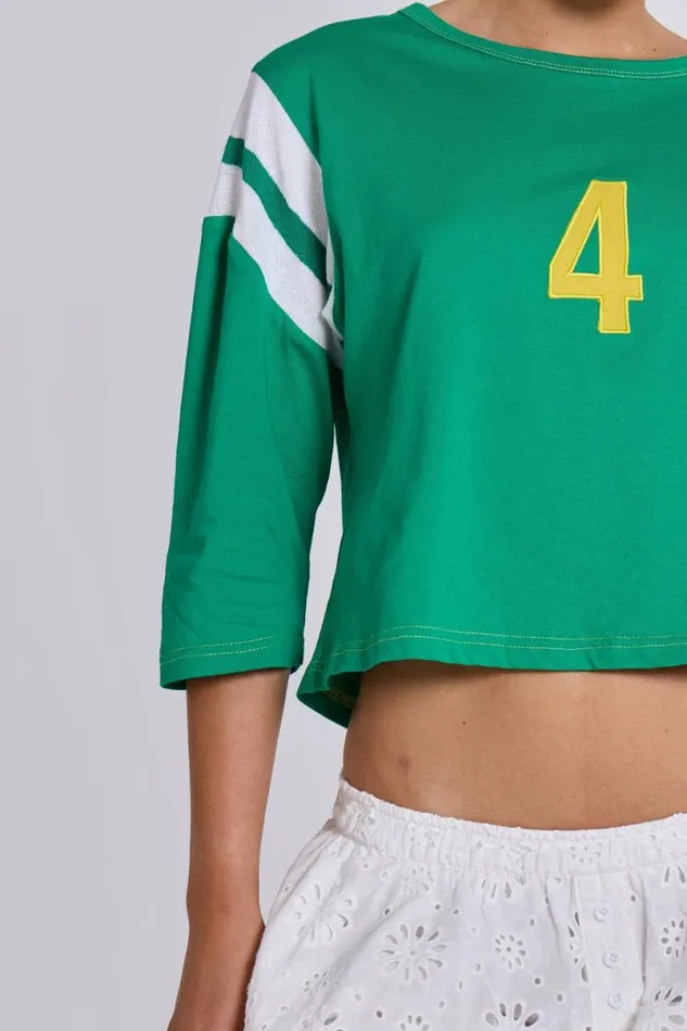 Jaded London TShirts Women All 4 You Tee Green