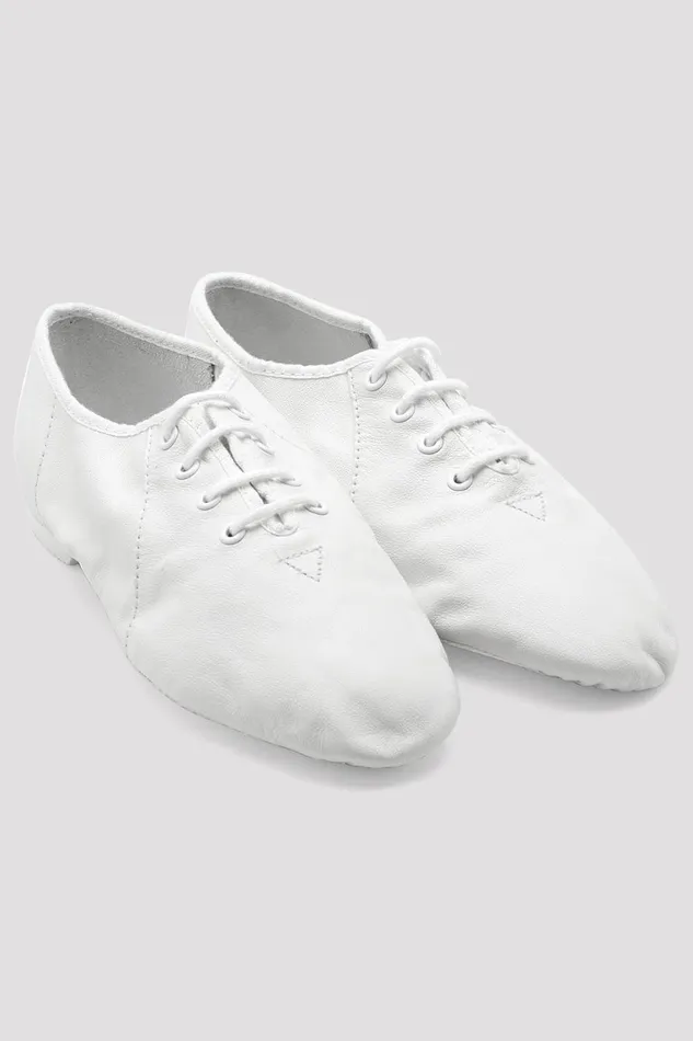 Jazz Bloch Adult Ladies Jazzsoft Leather Jazz Shoes White Leather