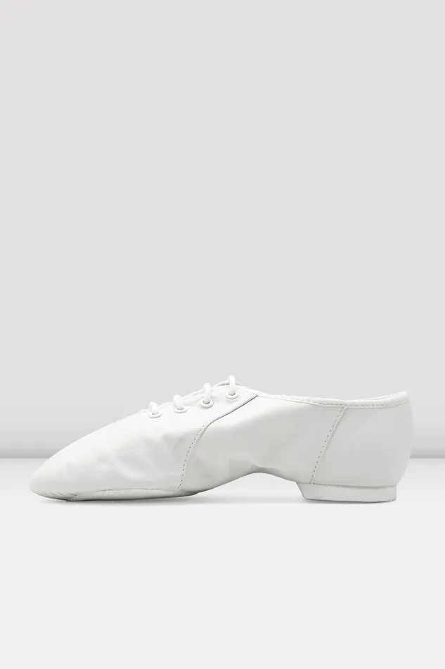 Jazz Bloch Adult Ladies Jazzsoft Leather Jazz Shoes White Leather