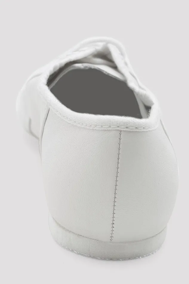 Jazz Bloch Adult Ladies Jazzsoft Leather Jazz Shoes White Leather