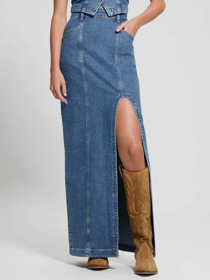 Jeans and Denim Charis Denim Skirt Oneroa GUESS Women