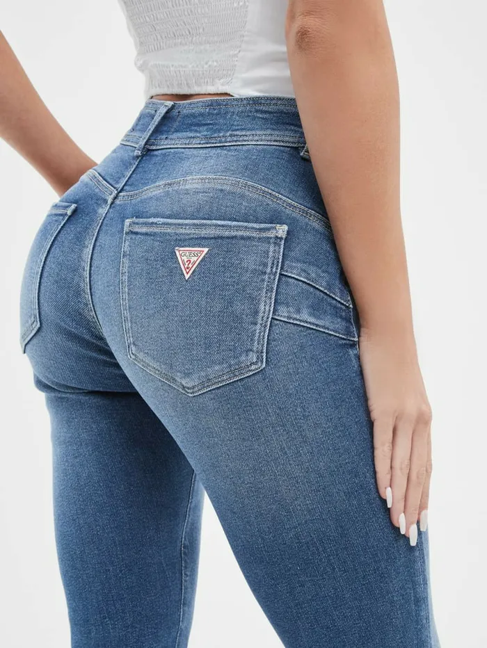 Jeans and Denim Women GUESS Eco Shape Up Skinny Jeans Calicycle Mid Jeans and Denim Women GUESS Eco Shape Up Skinny Jeans Calicycle Mid