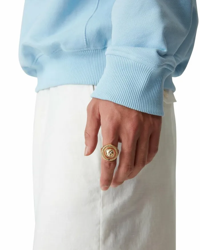 Jewellery MenWomen Casablanca Paris Sports Medallion Ring Jewellery MenWomen Casablanca Paris Sports Medallion Ring