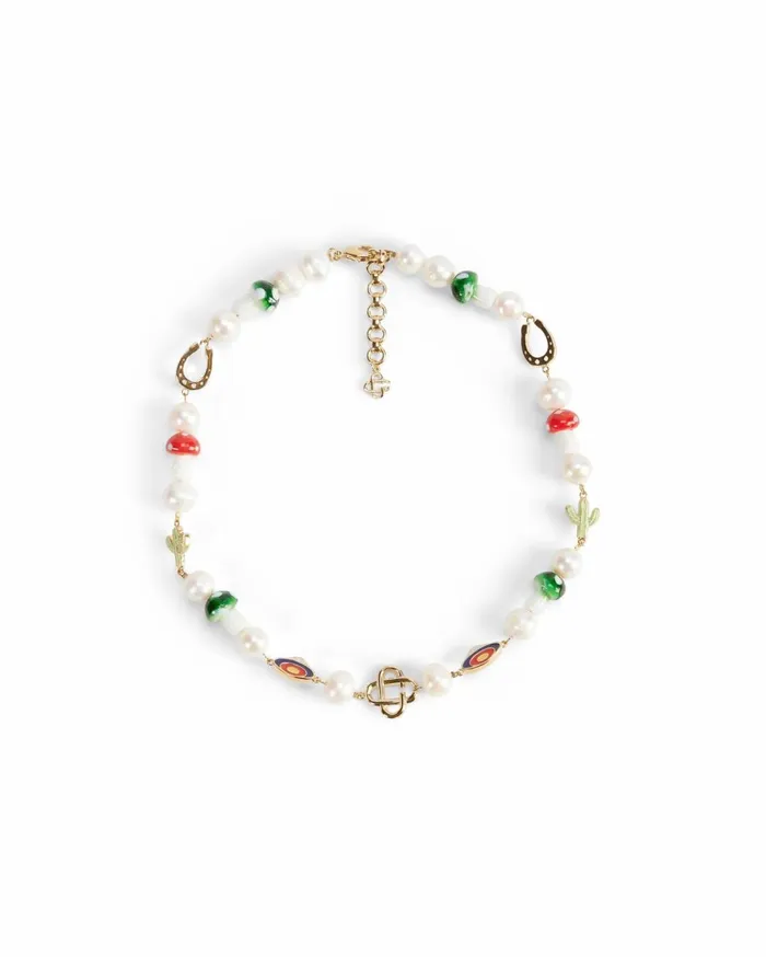 Jewellery MenWomen Casablanca Paris Western Short Necklace
