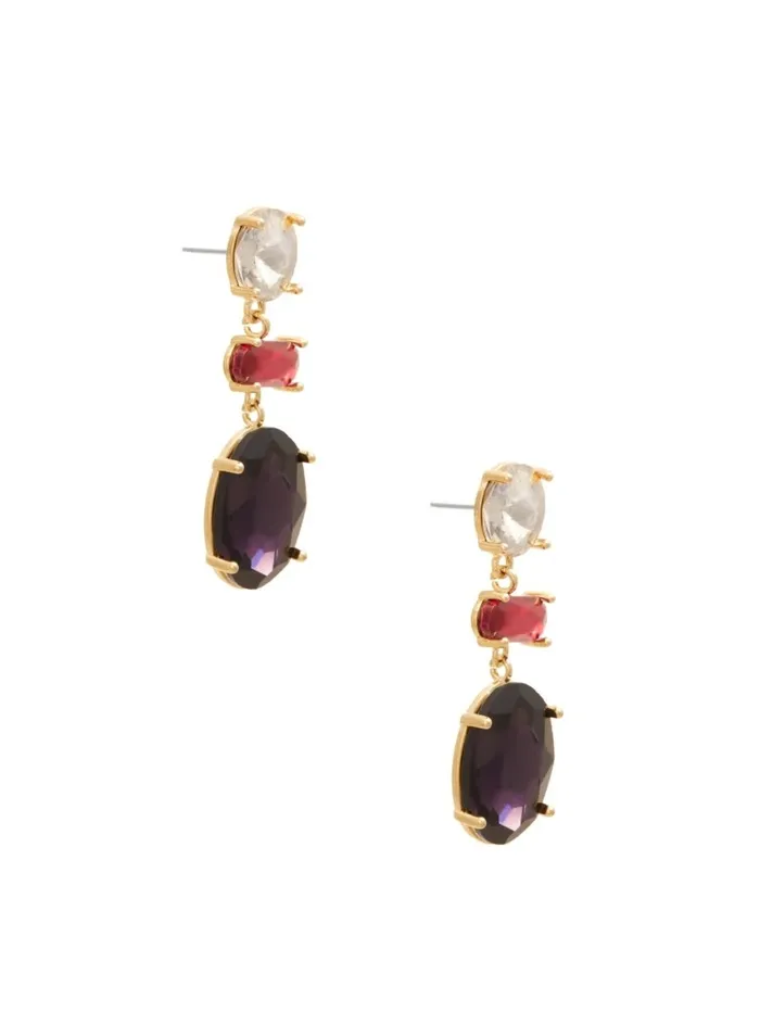 Jewelry Women Jess Drop Earrings SilverGold GUESS Jewelry Women Jess Drop Earrings SilverGold GUESS