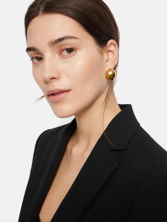 Jigsaw Fluid Twill Knox Blazer Black Women Suits and Tailoring