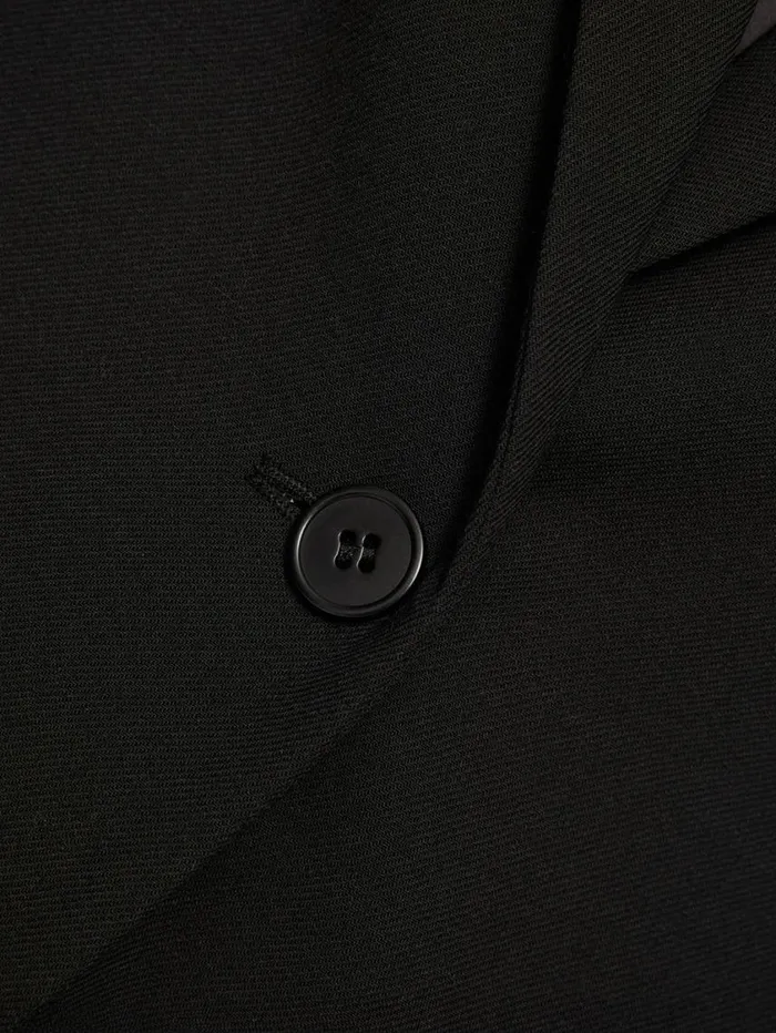 Jigsaw Fluid Twill Knox Blazer Black Women Suits and Tailoring