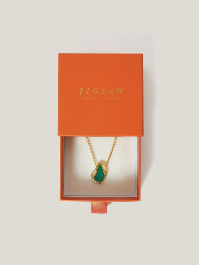 Jigsaw Gold Vermeil Necklace Gold Women Party