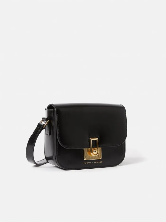 Jigsaw Meret Crossbody Black Women Leather