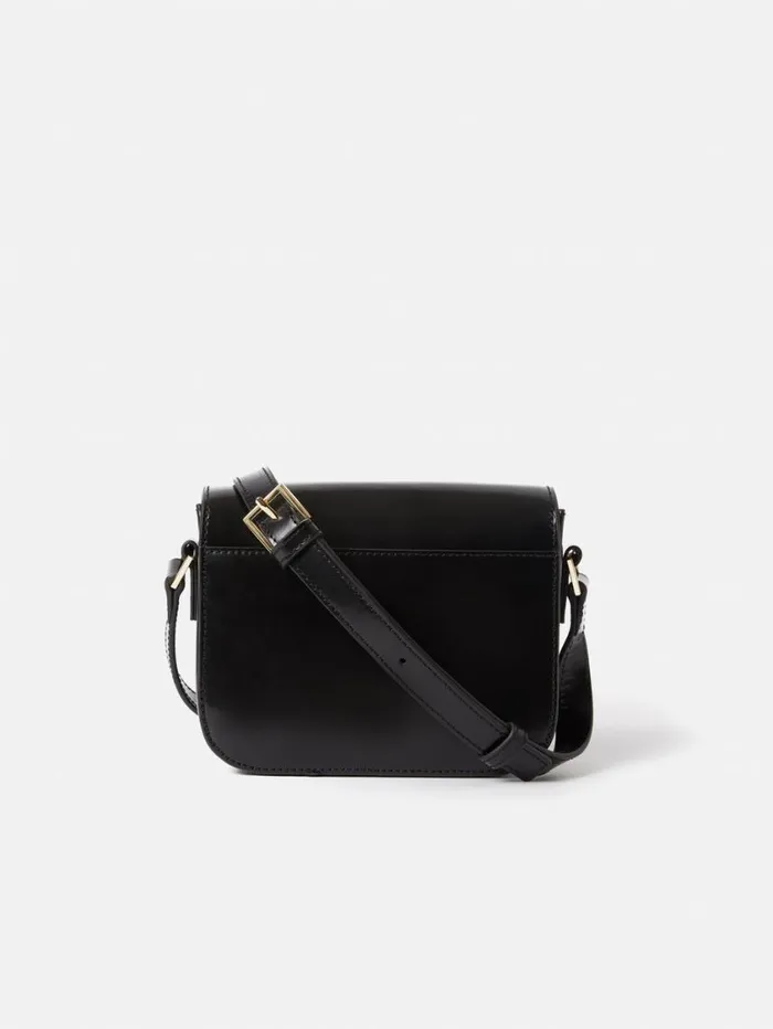 Jigsaw Meret Crossbody Black Women Leather