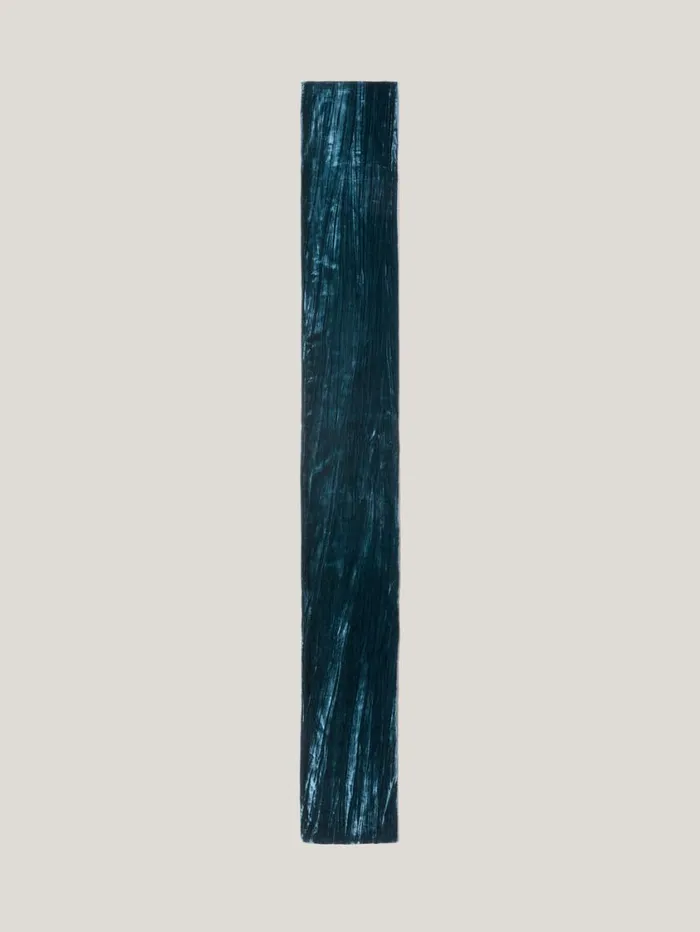 Jigsaw Plisse Velvet Scarf Teal Women Party