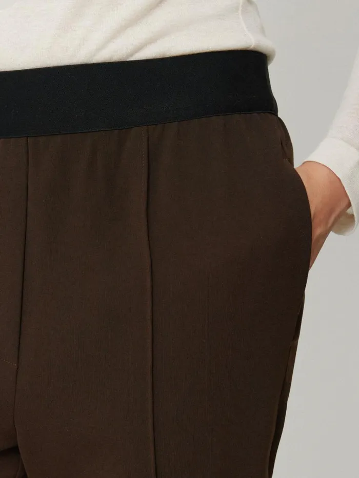 Jigsaw Tailored Smart Jogger Khaki Women Trousers