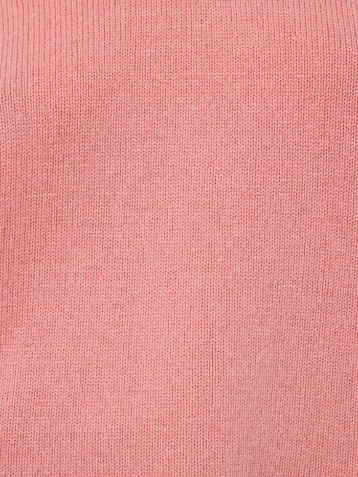 Jigsaw Wool Cashmere Blend V Neck Pink Women Knitwear and Cashmere