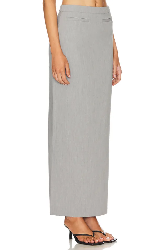 Jones Maxi Skirt Gray Women Lovers and Friends Skirts Jones Maxi Skirt Gray Women Lovers and Friends Skirts