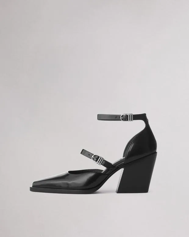 Joni Mary Jane Shoes Black Heels rag and bone Women
