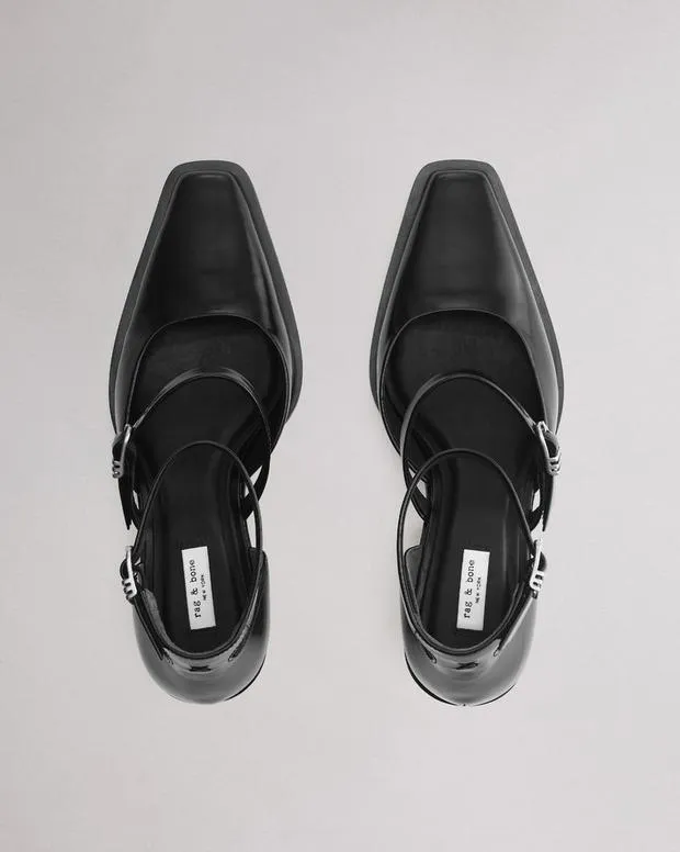 Joni Mary Jane Shoes Black Heels rag and bone Women