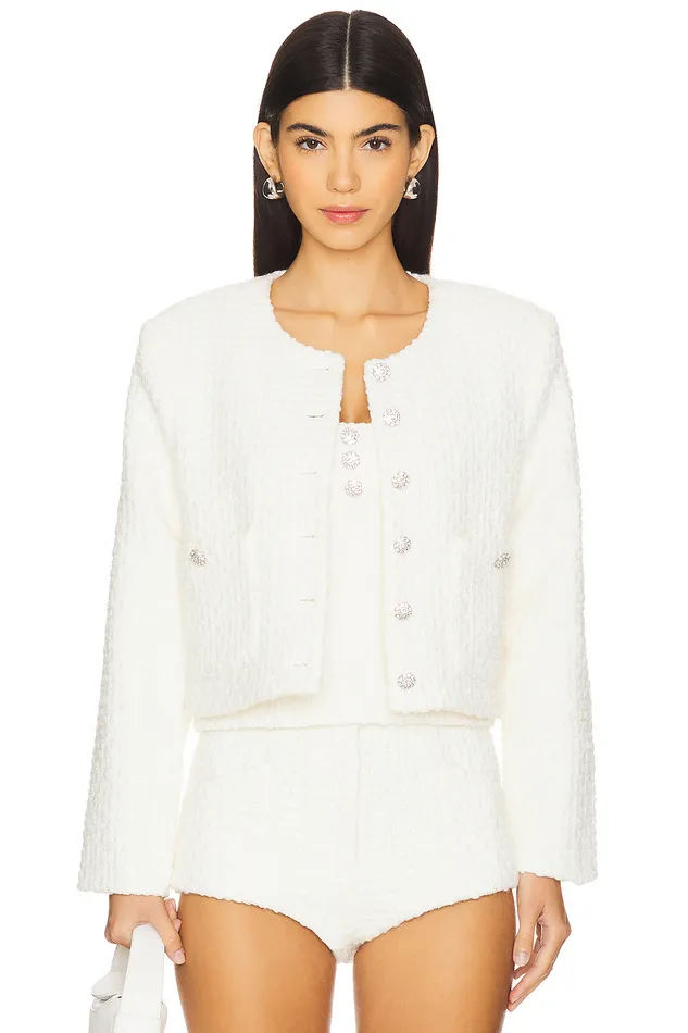 Josephine Jacket White Women Lovers and Friends Jackets and Coats
