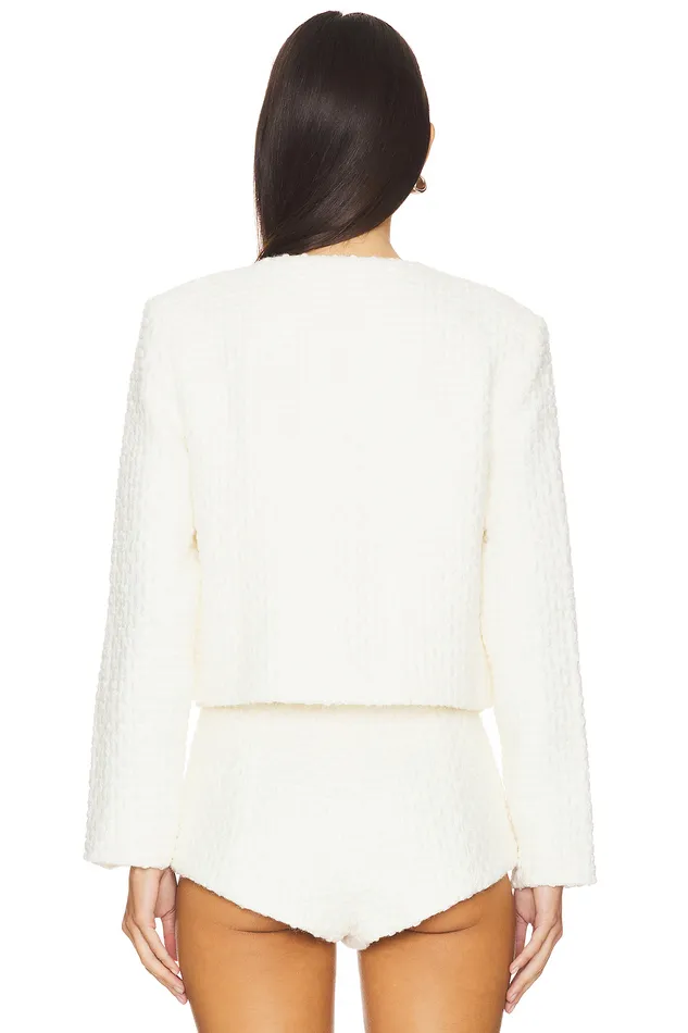 Josephine Jacket White Women Lovers and Friends Jackets and Coats Josephine Jacket White Women Lovers and Friends Jackets and Coats