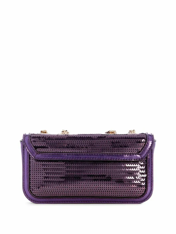 Kaska Sequin Convertible Mini Crossbody Antique Medium Wash Handbags GUESS Women Kaska Sequin Convertible Mini Crossbody Antique Medium Wash Handbags GUESS Women