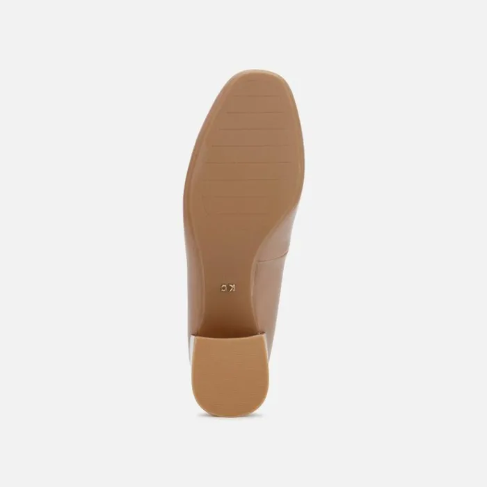 Kenneth Cole Balance Leather Pump Fawn Women Heels
