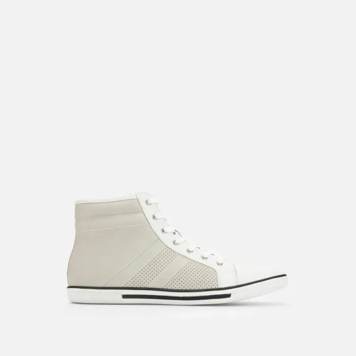 Kenneth Cole Center High Top Sneaker White Men Sneakers