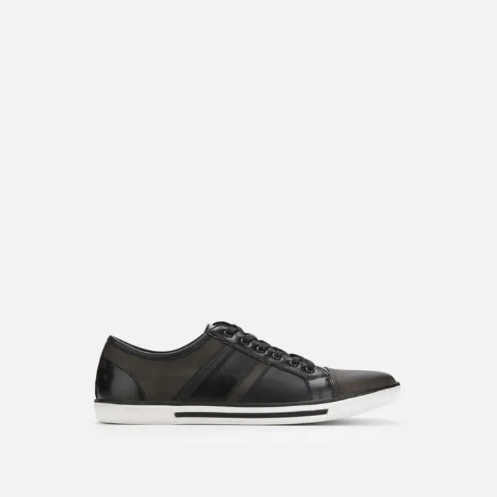 Kenneth Cole Center Resource Low Top Sneaker Black Men Sneakers