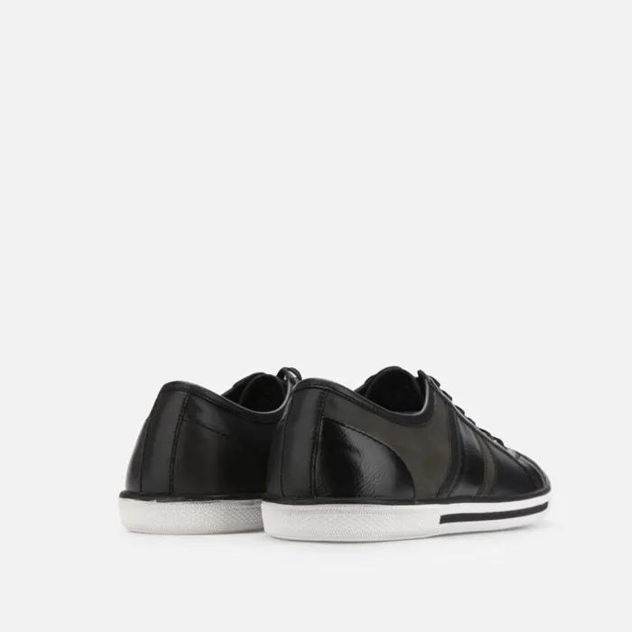 Kenneth Cole Center Resource Low Top Sneaker Black Men Sneakers