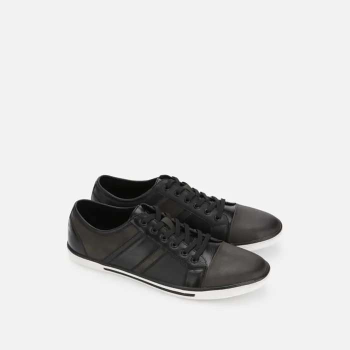 Kenneth Cole Center Resource Low Top Sneaker Black Men Sneakers